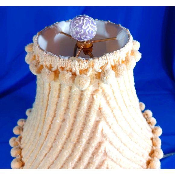 Vtg $495 Genie Whimsical Floral 20" Teapot Tea Party Princess Girl Bedroom Lamp - Picture 8 of 9